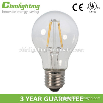 230V/120V led filament bulb 2w 3w 4w 5w 7w led the lamp A19/A60 led lamp for the house